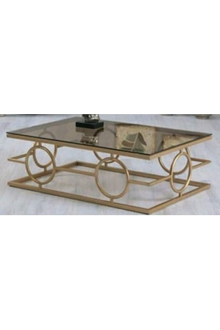 Orta Sehpa Zlf-Halka Model Metal Transmisyon Dalga Ayak Gold Renk (429201897)