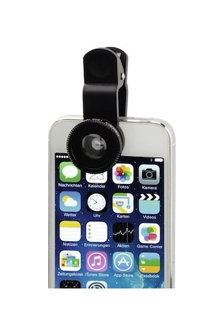 Hama 173778 3In1 Cep Telefonu Lens Kiti Taşıma Kılıfı