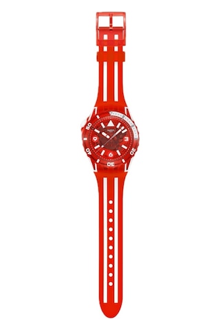 Swatch Sscu09r100 Lion's Mane Erkek Kol Saati Kırmızı
