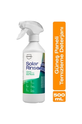 Nasiol Solarrinse Güneş Panelleri İçin Temizlik Deterjanı-500ml