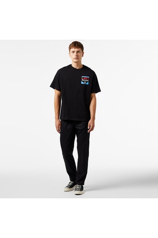 Leo Service Erkek Siyah T-shirt