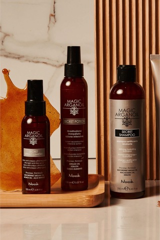Nook Magic Arganoil Yoğun Onarıcı Besleyici Keratin Ve Argan Yağlı Saç Bakım Sütü 150ml