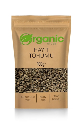 Hayıt Tohumu 100gr Elenmiş & Yeni Mahsül Organik