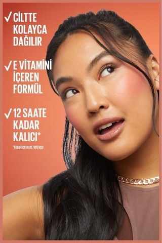 Maybelline New York Sunkisser Hazy Matte Likit Allık - 38 Pink Ripple