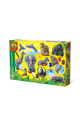 Ses Creative Kalıba Dök Ve Boya - Hayvanlar