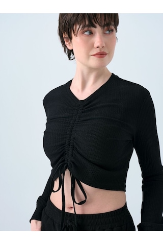Straight Fit Kadın Eşofman Altı Siyah