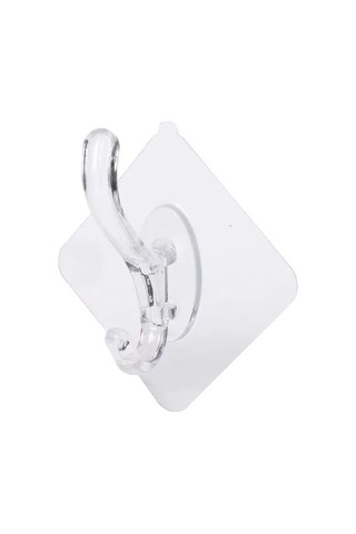 Mika Kristal Plastik Tabanlı 6 Kollu Tak Çıkar Yapışkanlı Montaj 6x42cm 5122 Çok Renkli