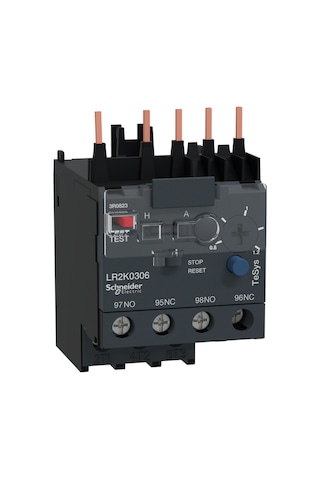 Lr2k0306 Schneider Electric Tesys 0.8-1.2a Sınıf 10a Termik Röle Lr2k0306 Schneider Electric Tesys 0.8-1.2a Sınıf 10a Termik Röle