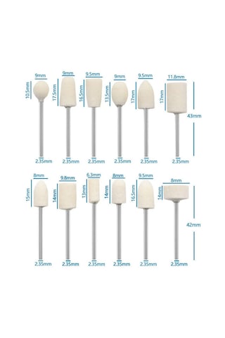 Pimli Parlatma Cila Polisaj Keçe Seti 12 Parça