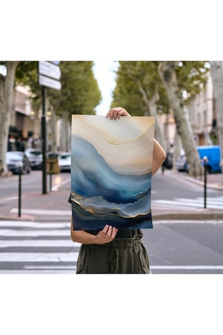 Çerçevesiz Poster Dijital Baskı Dalga - 50x70