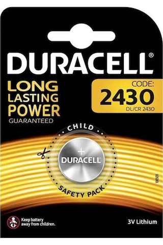 Duracell DL/CR 2430 3V Lityum Pil 2'li