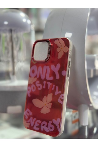 Apple Uyumlu iPhone 12 Uyumlu Grafiti Desenli Kılıf -