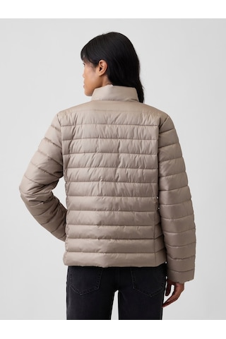 Gap V-frch Logo Lw Puffer Jkt Kadın Bej Mont 910106003