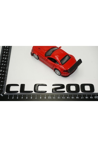 CLC 200 Bagaj Parlak Siyah ABS 3M 3D Yazı Logo