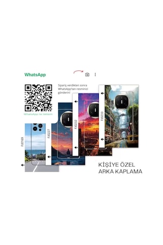 Apple İphone 7 Plus Uyumlu Arka Kaplama Kişiye Özel Tasarım Ekstra Arka Koruma