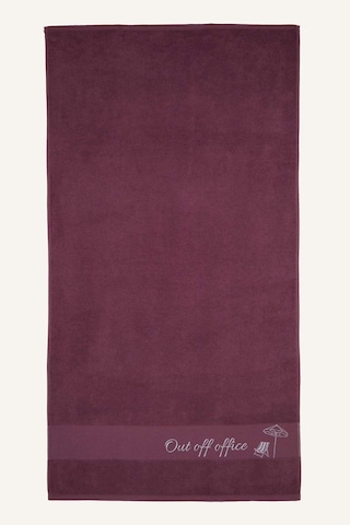 Defacto Desenli Pamuklu Mor Plaj Havlusu E3762ax26smpr233 Mor-pr233