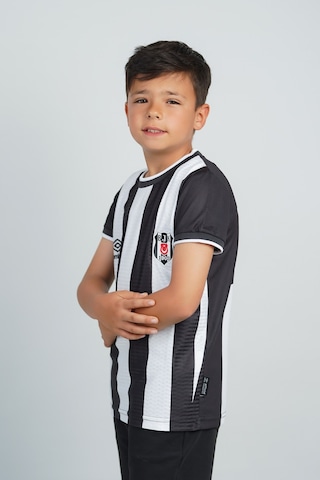 Gsstore Beşiktaş Çubuklu Çocuk Forma Siyah - Beyaz