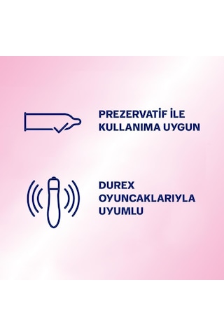Durex Titreşimli Anal Plug Tıkaç + Durex Naturals Ekstra Hassas Kayganlaştırıcı Jel 100 ML