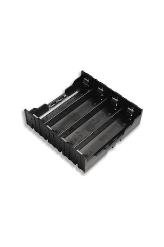 18650 Pil Yatağı 4lü Lityum Ion Pil Yuvası Paralel 8pin Pcb Tip