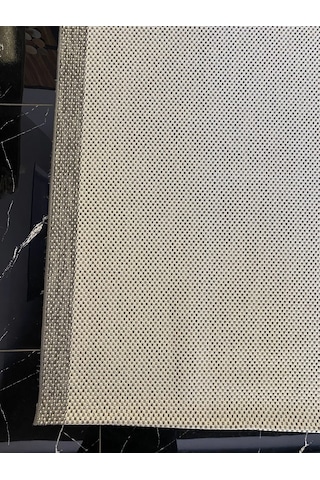 Hoom Rugs 1148 Krem Gri Sisal Plus Jüt Halı Krem-gri