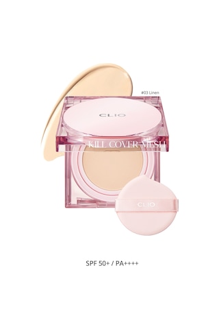 Clio Kill Cover Mesh Glow Cushion + Refill SPF50+ 3 Linen