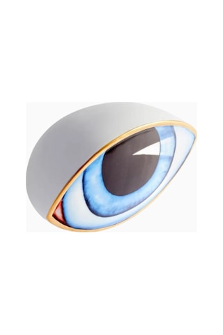 Lito Eye Paperweight, 24k Altın-porselen