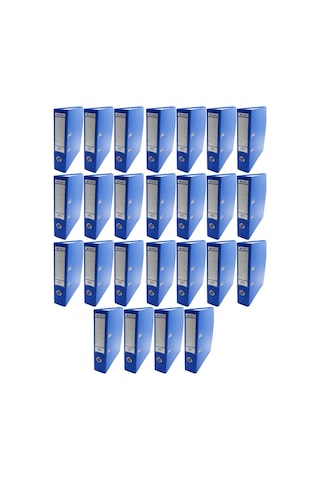 Tigra Plastik Klasör Geniş Mavi 25 Adet