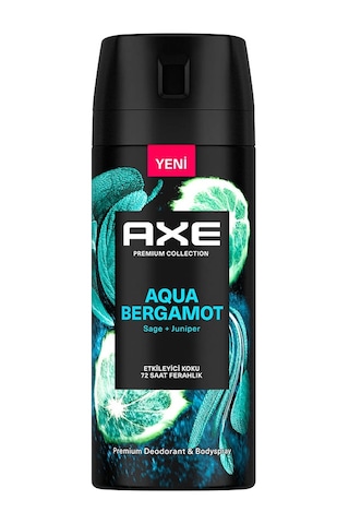 Axe Aqua Bergamot Erkek Sprey Deodorant 150 ML