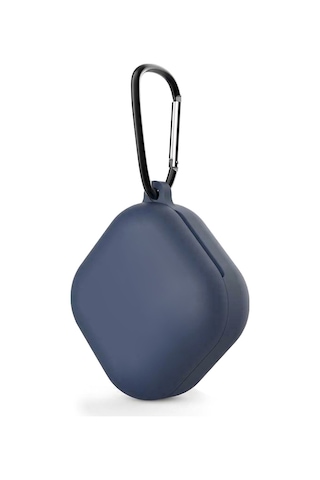 Microsonic Samsung Galaxy Buds 2 Pro Kılıf Askılı Mat Silikon Lacivert