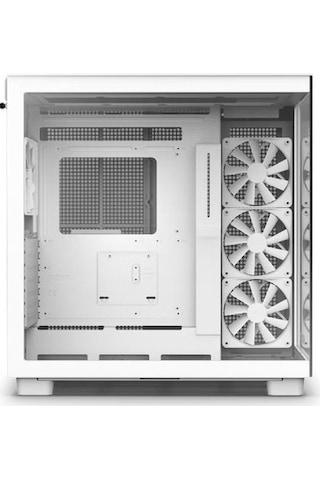 Nzxt H Series H9 Flow CM-H91FW-01 Atx Mid Tower Gaming Oyuncu Kasa Beyaz