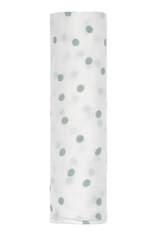 Lassig Tiny Team Ultra Yumuşak Müslin Örtü 120 X 120cm Granite Green Yeşil