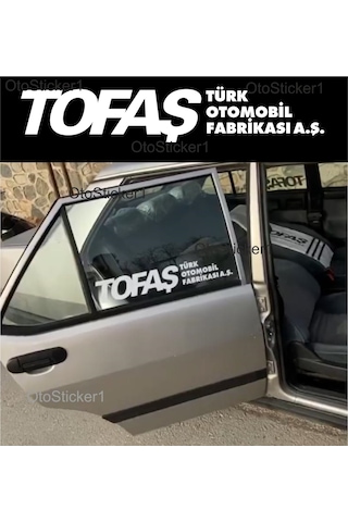 Oto Sticker Tofaş Türk Otomobil Fabrikası A.Ş Stickeri Oto Sticker Tofaş Türk Otomobil Fabrikası A.Ş Stickeri