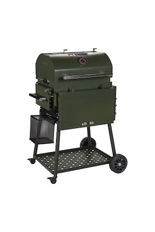 Igrıll Barbekü Hub 515 Mm Kömürlü Mangal Yeşil