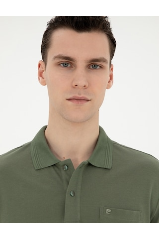 Pierre Cardin Erkek Haki Tişört Basic 50280753-vr027 Haki