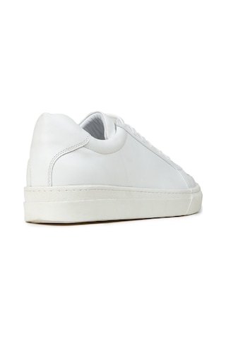 Deery Erkek Hakiki Deri Beyaz Sneaker Ayakkabı - 02018mbyzc01 Beyaz