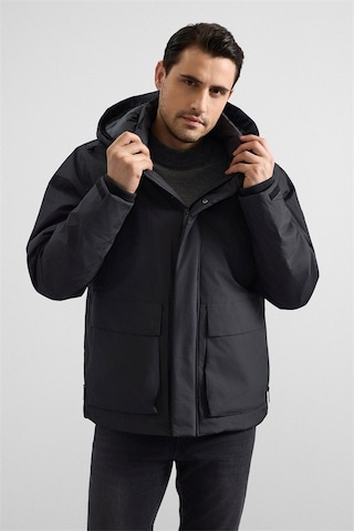 Süvari Siyah Slim Cepsiz Mont Mn2008700501-s09 Siyah