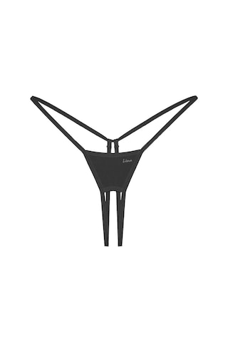 Liona Fantezi Siyah Fantazi - Iç Giyim Tanga G String Külot Çamaşır