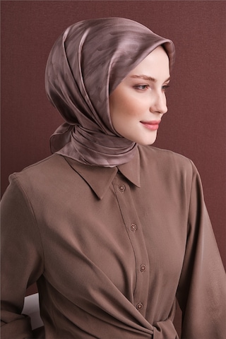 Armine Sura İpek Eşarp 2026-2027 - Sonbahar Kış-asm9630 Gül Kurusu