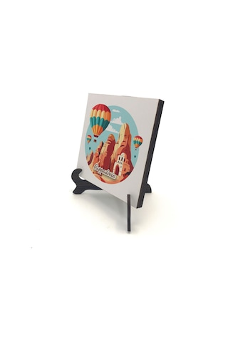 Kapadokya Baskılı Mdf Masaüstlük 10x10 683