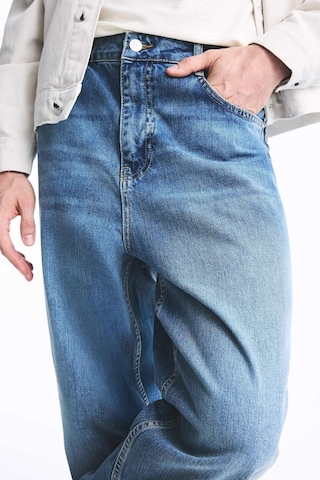 Defacto Baggy Fit Düz Paça Yıkama Efektli Jean Pantolon I7295ax26aunm28 Mavi-nm28