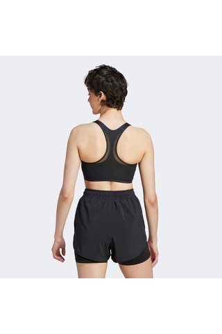 Adidas By Stella Mccartney Truepurpose Power Impact Training Medium-support Kadın Siyah Bra