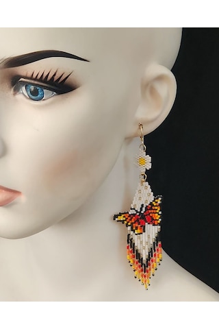 Harmel Jewelry Miyuki Kelebek Küpe