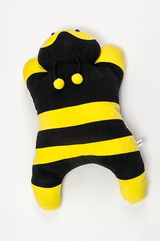 Sevimli Ve Yumuşak Arı Minder Sarı - Siyah