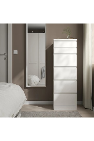 Ikea Beyaz Büyük Ayna - Boy Aynası