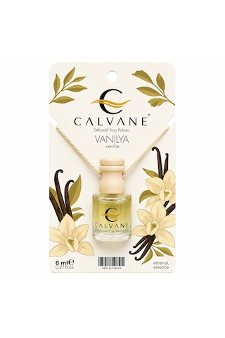 Calvane Premium Oto/araç Ayna Kokusu 8 Ml - Vanilya Vanilya - Vanilla