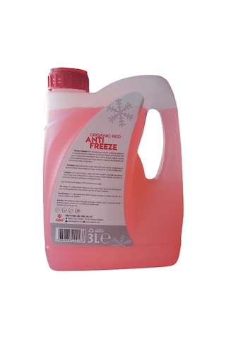 ABG Antifriz Kırmızı Organik-40°C 3 L Ultracool -2025 Üretim