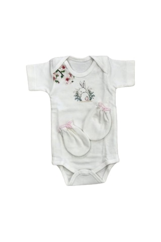 Zıpır Baby Kız Bebek Pamuk 10 Parça Hastane Çıkışı Seti 532 Çok Renkli