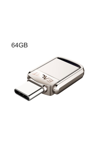 Eaget 64g Usb 3.1 + Usb-c Arabirim Metal Twister Flash U Disk, Standart