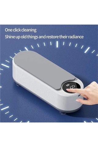 Jialan Taşınabilir Küçük Ultrasonik Temizleyici Gözlük Takı