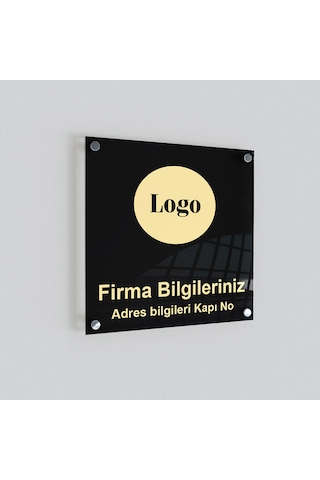 Şirketinize Özel Kişiselleştirilebilir Kapı Tabelası